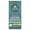 Фото товара Ancient Nutrition, Супергринс, Organic Super Greens Mango, 16 шт