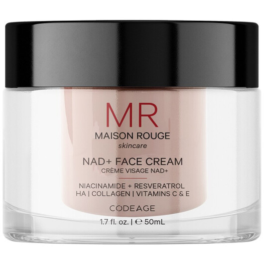 Основное фото товара Maison Rouge NAD+ Resveratrol Face Cream Основное фото товара CodeAge, Крем, Maison Rouge NAD+ Resveratrol Face Cream, 50 мл