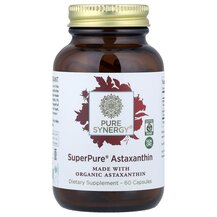 Астаксантин SuperPure Astaxanthin Pure Synergy 60 капсул