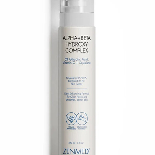Основное фото товара Alpha+Beta Hydroxy Complex Основное фото товара ZENMED, Тонер с Гамамелисом, Alpha+Beta Hydroxy Complex, 120 мл