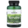 Фото товару Swanson, Spirulina 500 mg, Спіруліна, 180 таблеток