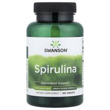 Спіруліна Spirulina 500 mg Swanson 180 таблеток Спіруліна Spirulina 500 mg Swanson 180 таблеток