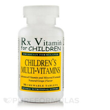 Children's Multi-Vitamin Natural Grape Flavor Витамины для