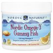Фото товара Nordic Omega-3 Gummy Fish Tangerine Treats 124 mg Фото товара Nordic Omega-3 Gummy Fish Tangerine Treats 124 mg, Омега 3, 30 Gu
