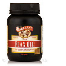 Лляна олія Fresh Flax Oil Barlean's 100 капсул Лляна олія Fresh Flax Oil Barlean's 100 капсул