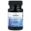 Фото товару Swanson, Astaxanthin & Zeaxanthin, Астаксантин, 60 капсул