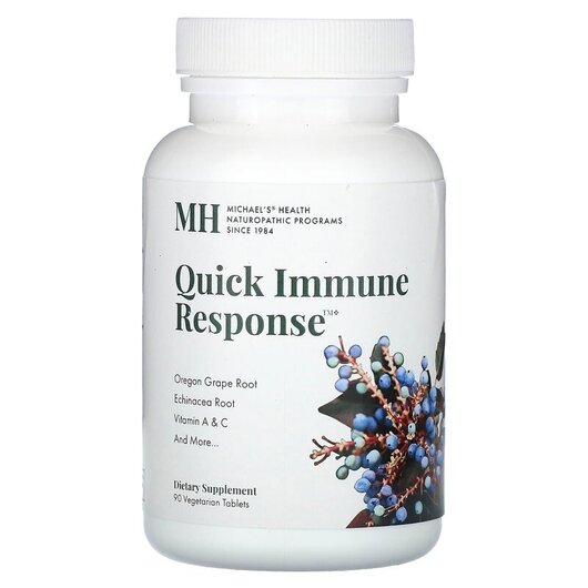 Основное фото товара MH, Поддержка иммунитета, Quick Immune Response, 90 таблеток