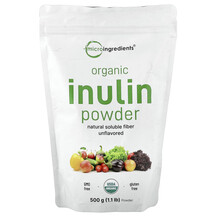 Organic Inulin Powder Unflavored Инулин Micro Ingredients