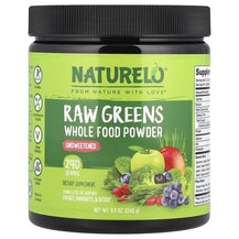 Raw Greens Whole Food Powder Unsweetened Супергринс 240 г