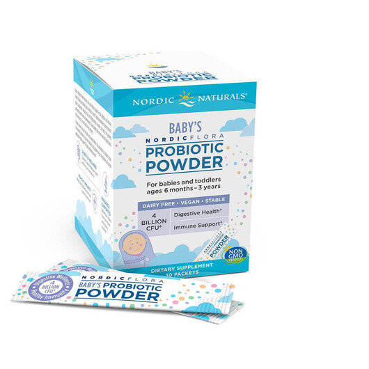 Основное фото товара Пробиотики, Baby's Nordic Flora Probiotic Powder, 10 шт