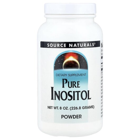 Основное фото товара Pure Inositol Powder Основное фото товара Source Naturals, Витамин B8 Инозитол, Pure Inositol Powder, 226.8