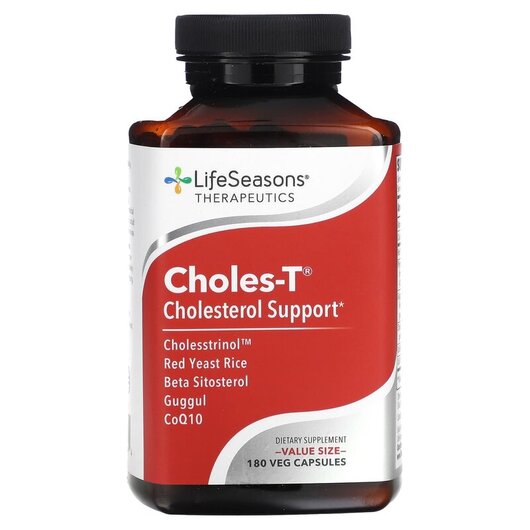 Основное фото товара Поддержка холестерина, Choles-T Cholesterol Support, 180 капсул