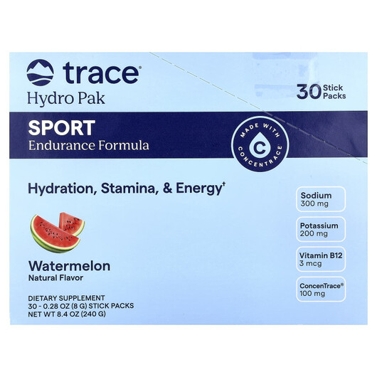 Основне фото товару Hydro Pak Sport Watermelon 30 Stick Packs Основне фото товару Hydro Pak Sport Watermelon 30 Stick Packs, Спортивні товари, 8 g