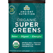 Фото товару Ancient Nutrition, Organic SuperGreens Powder, Суперфуд, 7.05 oz