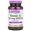 Фото товара Витамин D3 5000 МЕ, Vitamin D3 5000 IU, 120 капсул