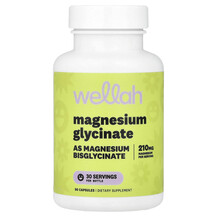 Magnesium Glycinate 210 mg Магний Глицинат Wellah