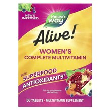 Вітаміни для жінок Alive! Women's Energy Complete Nature's Вітаміни для жінок Alive! Women's Energy Complete Nature's