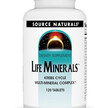 Фото товара Source Naturals, Минеральные добавки, Life Minerals, 120 таблеток