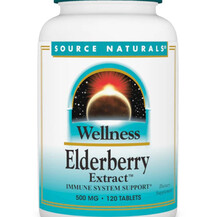 Wellness Elderberry Extract Черная Бузина Source Naturals