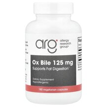 Жовчні кислоти Ox Bile 125 mg Allergy Research Group Жовчні кислоти Ox Bile 125 mg Allergy Research Group