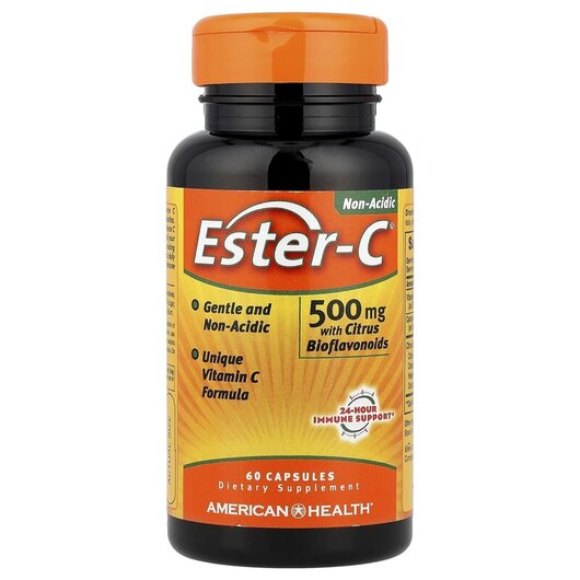 Основное фото товара Ester-C 500 mg Основное фото товара Ester-C, Эстер-С 500 мг, Ester-C 500 mg, 60 капсул