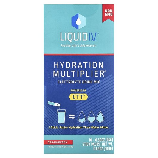 Основное фото товара Liquid I.V., Электролиты, Hydration Multiplier, 10 шт