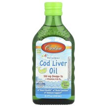 Kids Cod Liver Oil Green Apple Масло печени трески Carlson Kids Cod Liver Oil Green Apple Масло печени трески Carlson