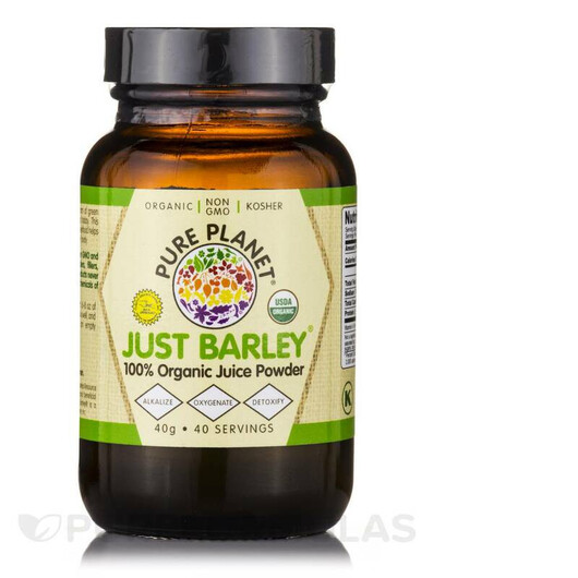 Основное фото товара Pure Planet, Ячмень, Organic Just Barley Powder 40 Servings, 40 г