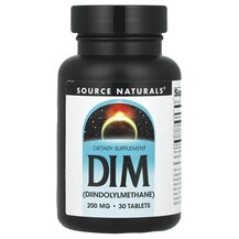 Дііндолілметан DIM 200 mg Source Naturals 30 таблеток
