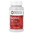 Фото товару Biotin 5000 mcg, Вітамін B7 Біотин, 90 капсул
