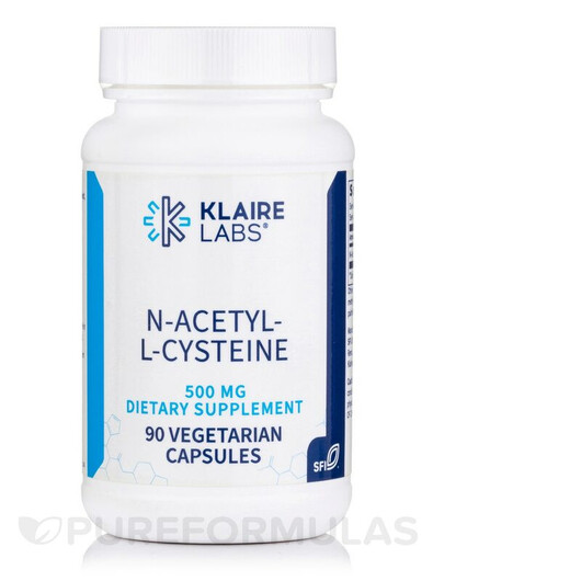Основное фото товара SFI Health, N-ацетилцистеин, N-Acetyl-L-Cysteine 500 mg, 90 капсу