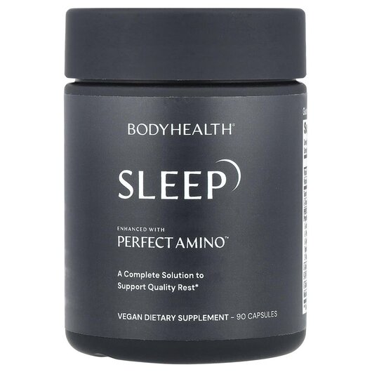 Основное фото товара Sleep Enhanced with Perfect Amino Основное фото товара BodyHealth, Мелатонин, Sleep Enhanced with Perfect Amino, 90 капс