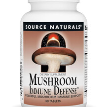 Mushroom Immune Defense Грибы Source Naturals 30 таблеток