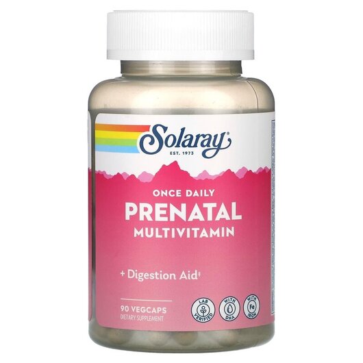 Основне фото товару Once Daily Prenatal Multivitamin Основне фото товару Once Daily Prenatal Multivitamin, Вітаміни для вагітних, 90 капсу