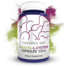N-Acetyl L-Cysteine Capsules N-ацетилцистеин Nootropics