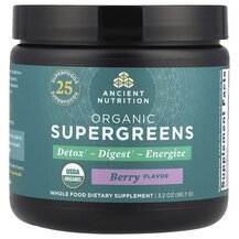 Суперфуд Organic SuperGreens Berry Ancient Nutrition Суперфуд Organic SuperGreens Berry Ancient Nutrition
