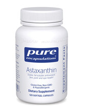 Астаксантин Astaxanthin Pure Encapsulations 120 капсул Астаксантин Astaxanthin Pure Encapsulations 120 капсул