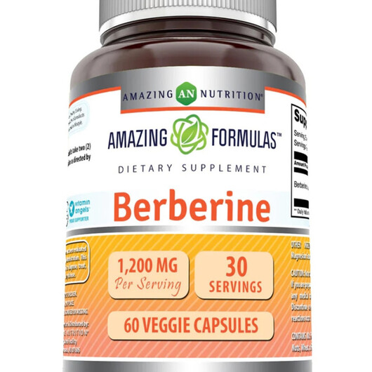 Основное фото товара Amazing Formulas Berberine Основное фото товара Amazing Nutrition, Берберин, Amazing Formulas Berberine, 60 капсу