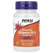 Фото товару Chewable Vitamin D-3 Natural Mint Flavor 5000 IU Фото товару Chewable Vitamin D-3 5000 IU Mint, Жувальний вітамін D3, 120 цуке
