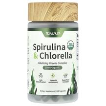 Спіруліна Organic Spirulina & Chlorella Snap Supplements Спіруліна Organic Spirulina & Chlorella Snap Supplements