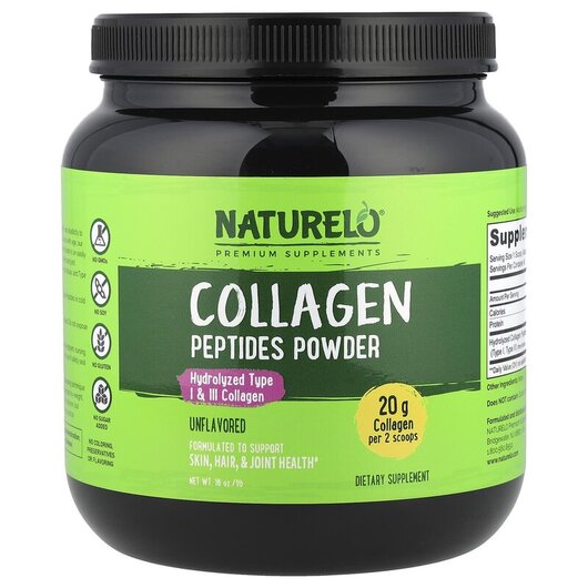 Основное фото товара Collagen Peptides Powder Unflavored Основное фото товара Коллагеновые пептиды, Collagen Peptides Powder Unflavored, 1 шт