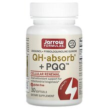 Ubiquinol QH absorb + PQQ Убихинол c PQQ Jarrow Formulas