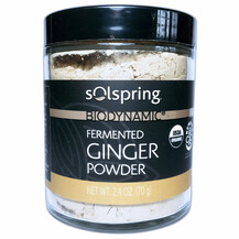 Solspring Biodynamic Organic Fermented Ginger Powder Dr.