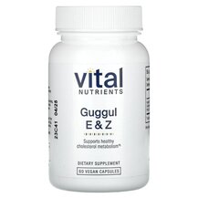 Guggul E & Z Гуггул Vital Nutrients 60 капсул