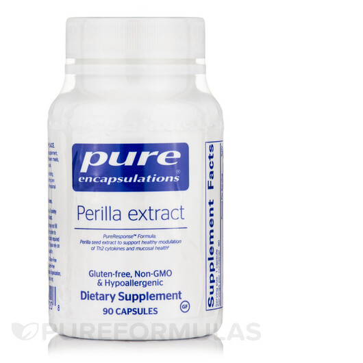 Основное фото товара Pure Encapsulations, Перилла, Perilla extract, 90 капсул