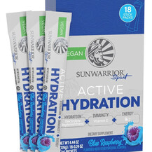 Active Hydration Blue Raspberry Flavor Электролиты 18 шт