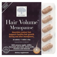 Підтримка менопаузи Hair Volume Menopause New Nordic Підтримка менопаузи Hair Volume Menopause New Nordic