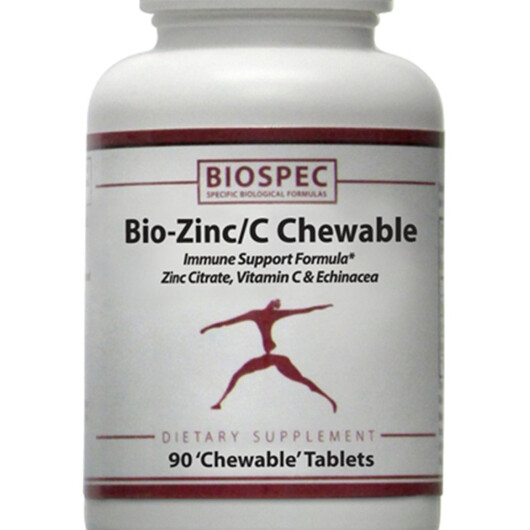 Основное фото товара Bio-Zinc/C Chewable Zinc Vitamin C & Echinacea Основное фото товара Эхинацея, Bio-Zinc/C Chewable Zinc Vitamin C & Echinacea, 90
