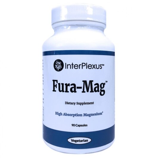 Основне фото товару InterPlexus, Fura-Mag, Магній B6, 90 капсул