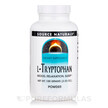 Фото товару Source Naturals, L-Tryptophan Powder, L-Триптофан, 100 г